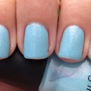 Hate baby blue, love this polish... go figure!