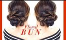 FLORAL Side BUN Hairstyle ★ Easy Updo Hairstyles | Homecoming