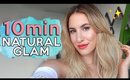 THE EASIEST 10-Minute NATURAL GLAM Makeup | GRWM | Jamie Paige