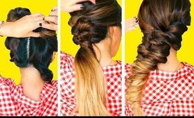★ CUTE 2017 SUMMER HAIRSTYLES 💜  What WORKED & What didn't  | EASY!