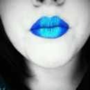 blue lips 