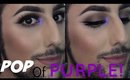 POP of Purple Smokeye + Nude Lips | Jaclyn Hill Favorites Palette!