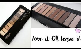 LOreal La Palette Nude | Love It or Leave It