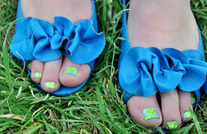 Spring splash nail foils at www.tinninails.com
