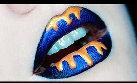 Dripping Lip Art