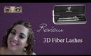 How to apply 3D Fiber Lashes & Review