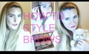 HOW TO STYLE YOUR BROWS LIKE A PRO ! | TheInsideOutBeauty.com by Heidi