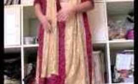 Saree Draping Style 4: Bengali Alternative Drape