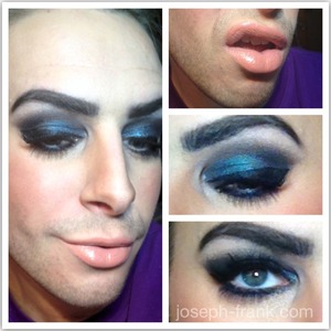 @joseph_frank instagram 

a vampy look I created for my 100th instagram pic. 