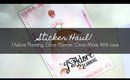 Sticker Haul | J'adore Planning, Glam Planner, OMWL