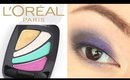 L'oreal Colour Riche Eyeshadow Quads Review & Swatches