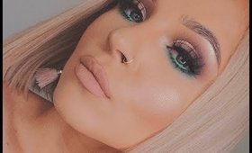 Cut Crease With A Pop Of Teal / Update: Instagram, Life & Work
