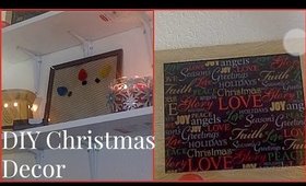 DIY Christmas Room Decor