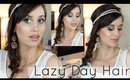 Lazy Day Hairstyle! - Knotty Twist