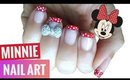 3D Bow Disney Minnie Nail Art ♡ EASY