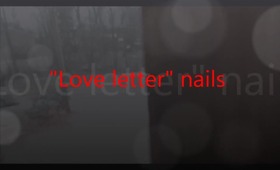 "love letter" nails