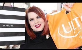 8 NEW EYESHADOW PALETTES?! A Truly Massive, and AWESOME Makeup Haul!