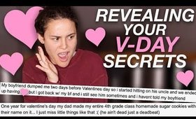 REVEALING YOUR VALENTINE'S DAY SECRETS | AYYDUBS