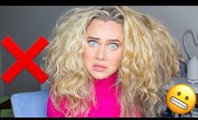 WHY I QUIT THE CURLY GIRL METHOD 😅