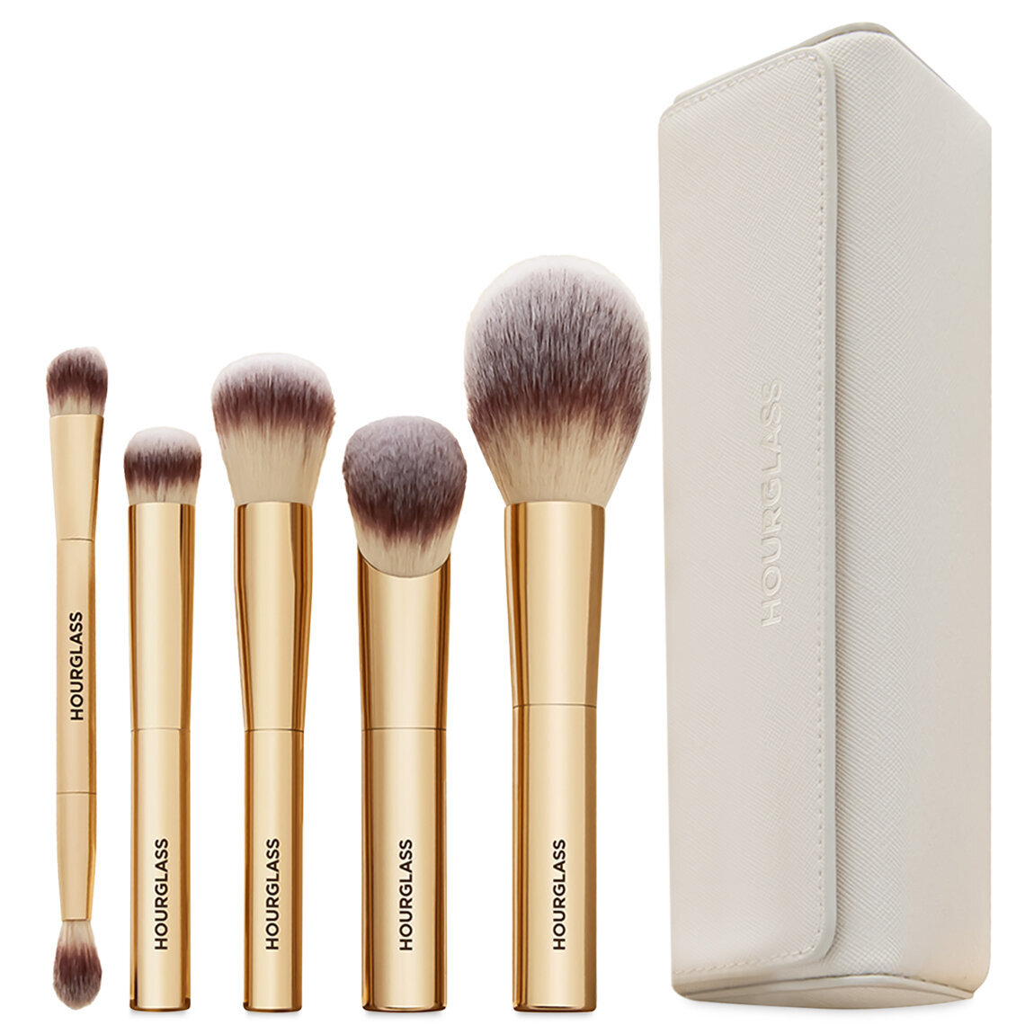 Hourglass Face & Eye Travel Brush Set