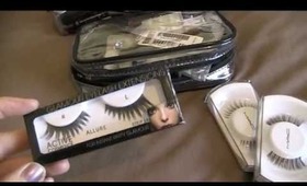 What's in my kit; Mascara's, pencils, lashes etc.
