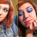 Captain America Inspired Makeup