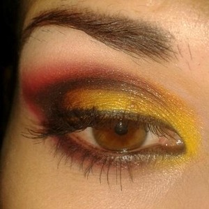 red and yellow 