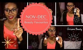 (Late)Nov-Dec Beauty Favourites♡ ChrisamorBeauty