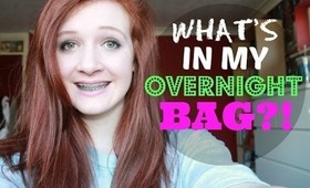 What's In My Overnight Bag?!