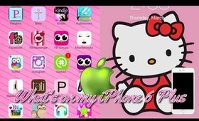 What's on My Cute Pink iPhone 6 PLUS! | Tons of Fun Apps!!