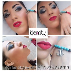 Nautical makeup. Identity Jewelry