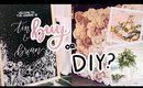 BUY OR DIY? WEDDING DECOR IDEAS ON A BUDGET | Cheap Florals, Calligraphy Signs, + Backdrops