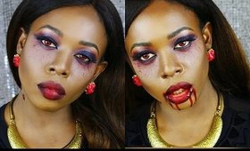 Sexy Vampire Halloween Makeup Tutorial