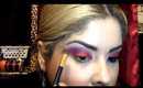 Red and Purple "Look" using Glama Girl Cosmetics by Mz. Latina Glam