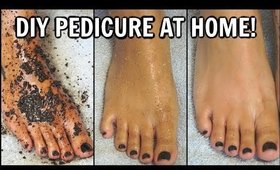 HOW TO DO A PEDICURE AT HOME │2 DIY FOOT SCRUBS FOR SMOOTH SOFT FEET AT HOME TO EXFOLIATE & WHITEN