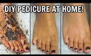 HOW TO DO A PEDICURE AT HOME │2 DIY FOOT SCRUBS FOR SMOOTH SOFT FEET AT HOME TO EXFOLIATE & WHITEN