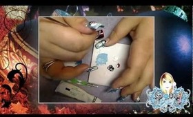 Christmas Snow Man Nail Tutorial*Hombre de Nieve Unas De Navidad