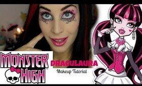 Monster High Draculaura ♡ Makeup + Hair Tutorial ♡