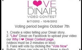 Why I Love Dinair Contest Entry