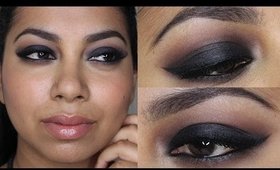 Easy, Black Smokey Eye ft Sleek Ultra Matte V2 Palette