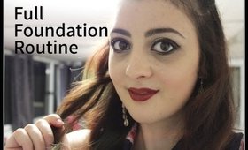 Current Full Foundation Routine | Talk Thru | Emily