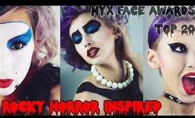 Rocky Horror Picture Show Inspired Makeup ✭ NYX Face Awards 2014 Challenge #2