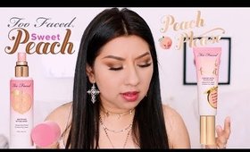 SEPHORA TOO FACED PEACH HAUL🍑 Foundation Review + First Impression