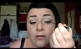 Gold and graphic liner - Fail!!!