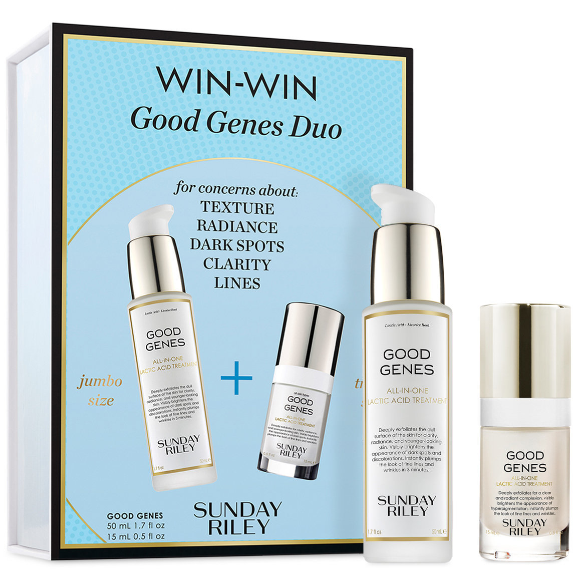 Sunday Riley Win-Win Good Genes Duo alternative view 1 - product swatch.