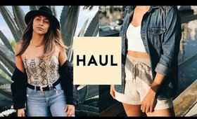 TRY ON CLOTHING HAUL 2019! TRENDY + CUTE  | Nastazsa