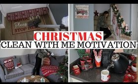 CHRISTMAS CLEAN WITH ME 2019 RAINY DAY CLEANING MOTIVATION