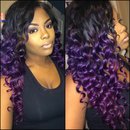 Purple hair! 