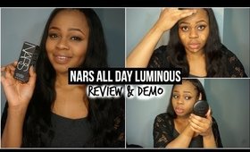 NARS All Day Luminous Foundation | Tahoe Review & Demo