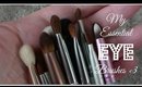 My Essential Eye Brushes (best & Most Used)